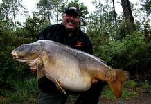 Carpe miroir 40,080 Kgs – Lac de curtons (Rainbow Lake) – Lac privé – Graham Slaughter