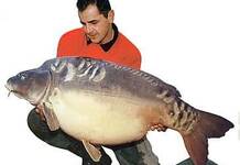 Carpe miroir 34 Kgs – Lac de Sarulesti – Jürgen Becker