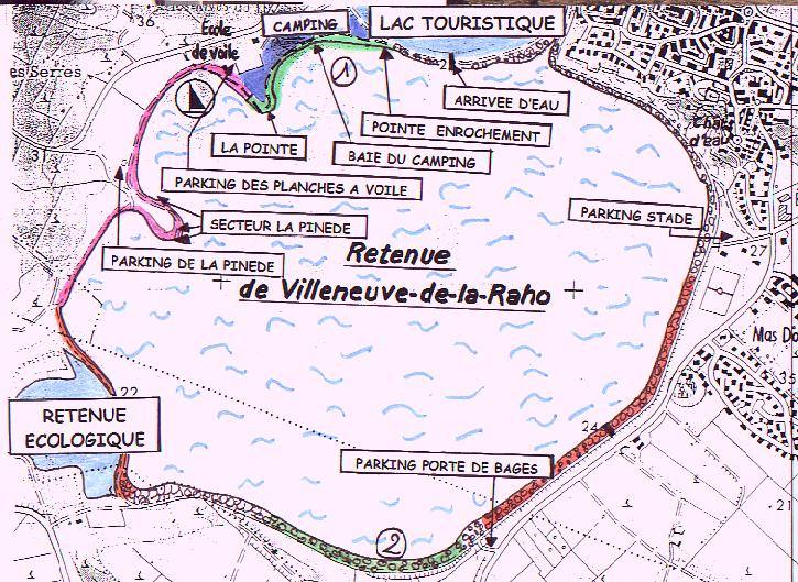 Profondeur Lac De Villeneuve De La Raho