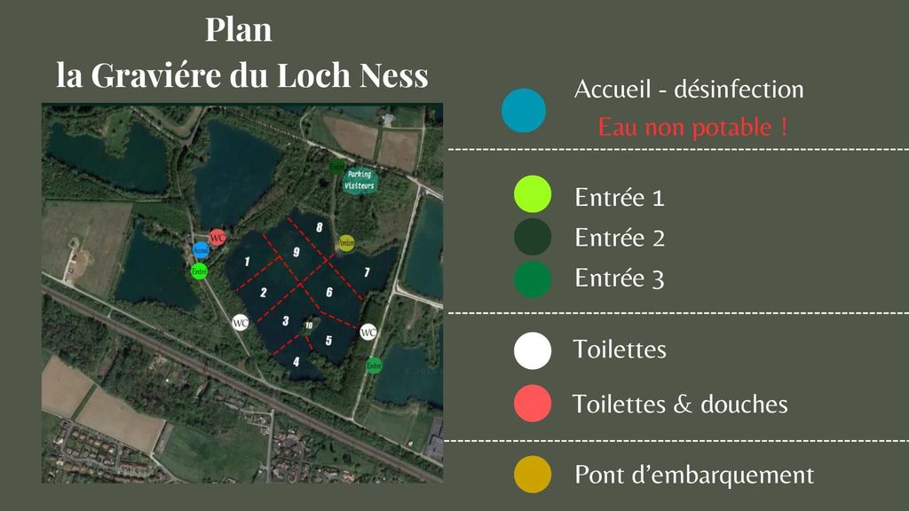 Gravière du Loch Ness - Lac privé - Sarthe (72) 1